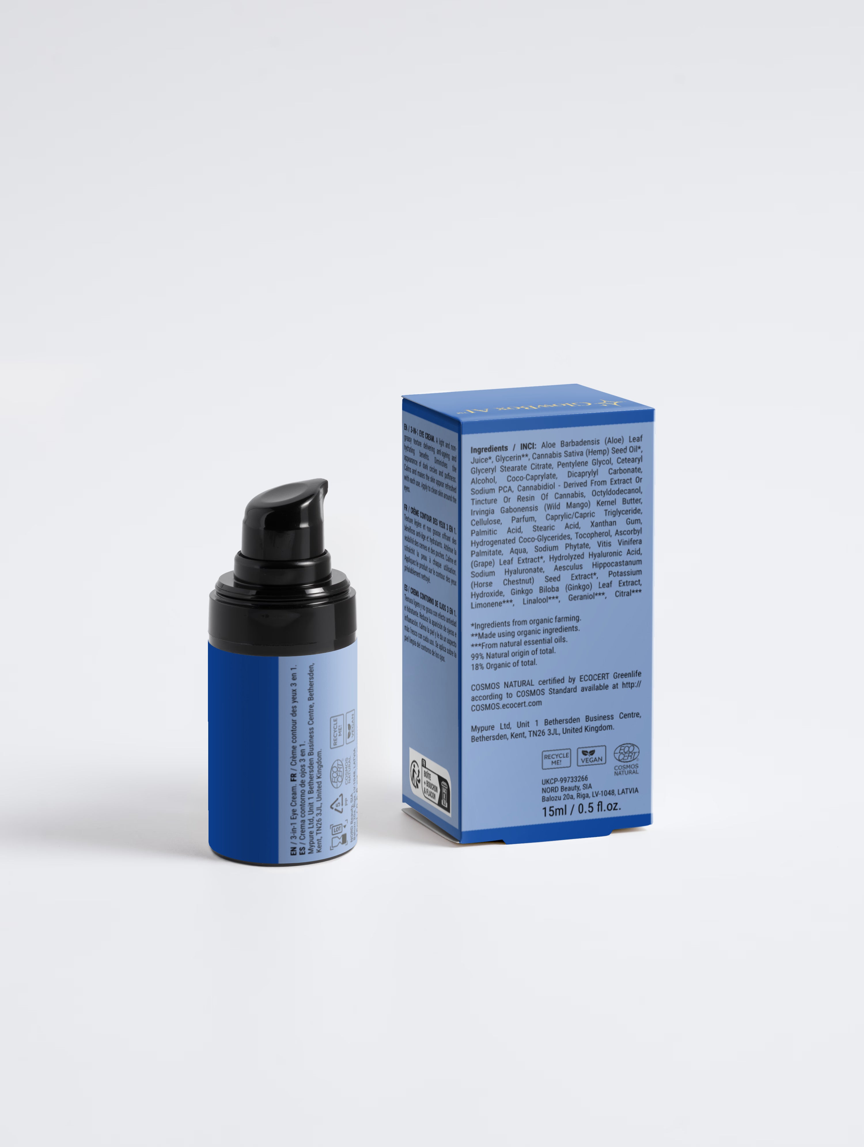 GlowBox AI™ 3-in-1 Eye Cream for Men | Anti-Aging Eye Treatment