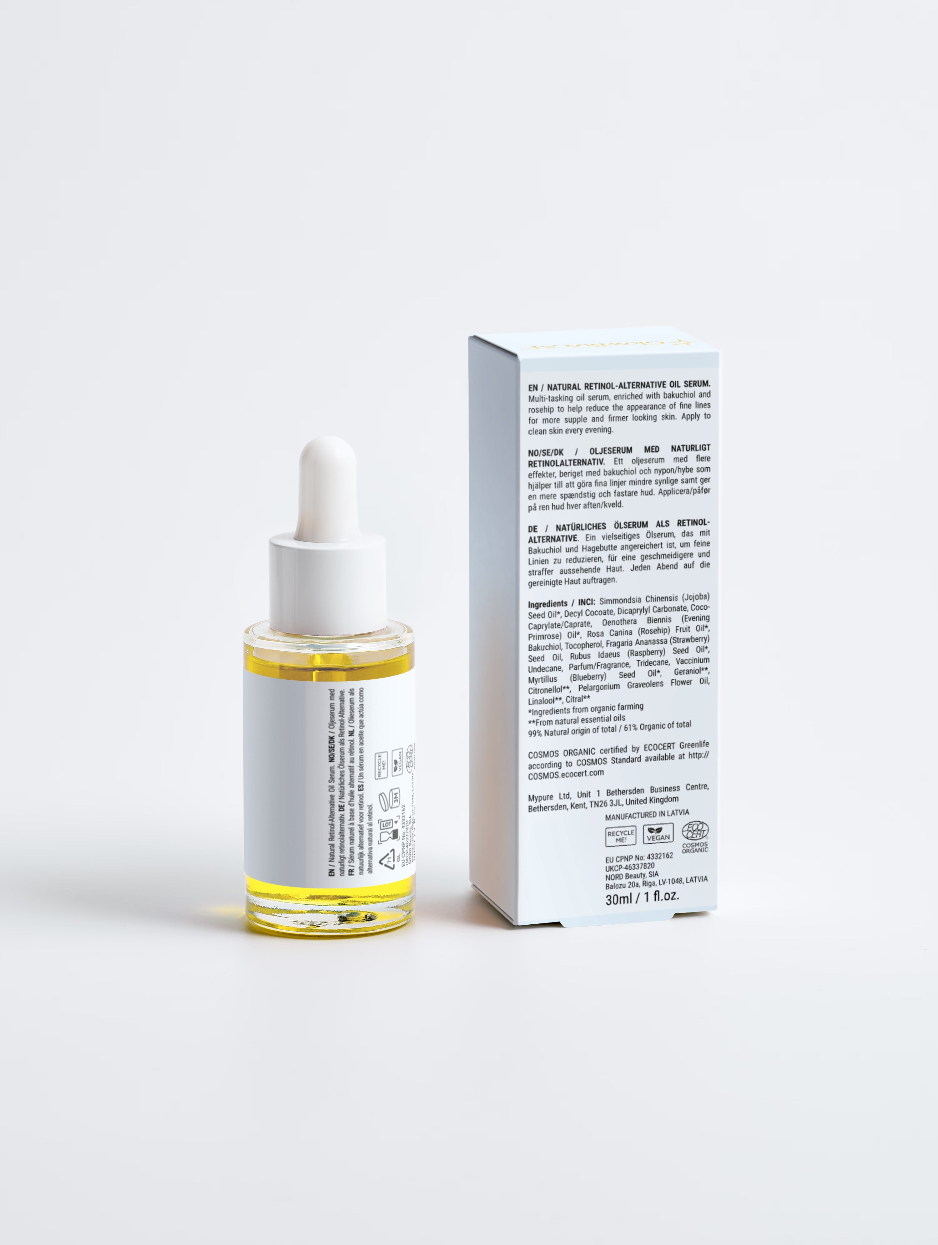 GlowBox AI™ Natural Retinol Alternative Oil Serum