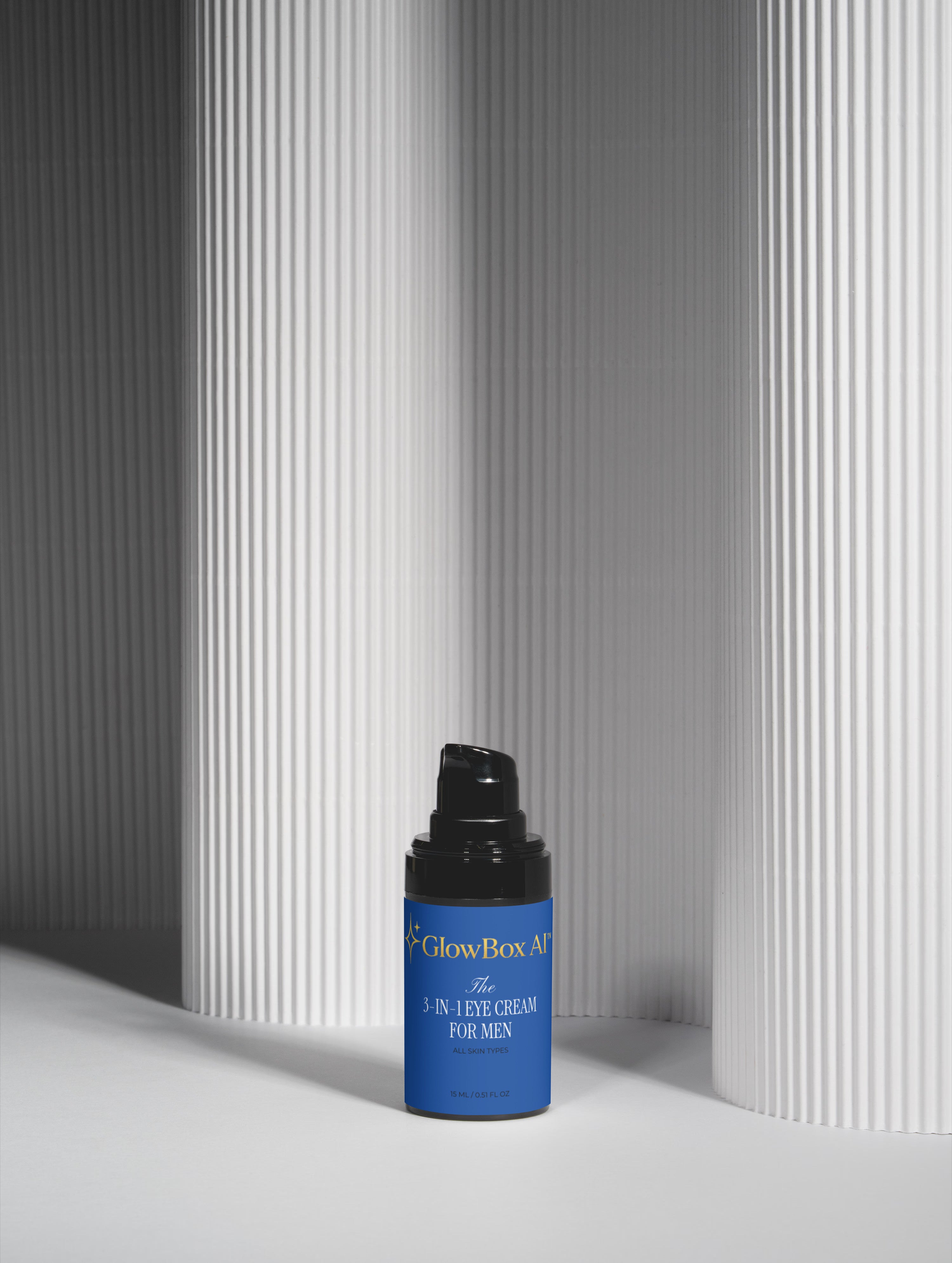 GlowBox AI™ 3-in-1 Eye Cream for Men | Anti-Aging Eye Treatment