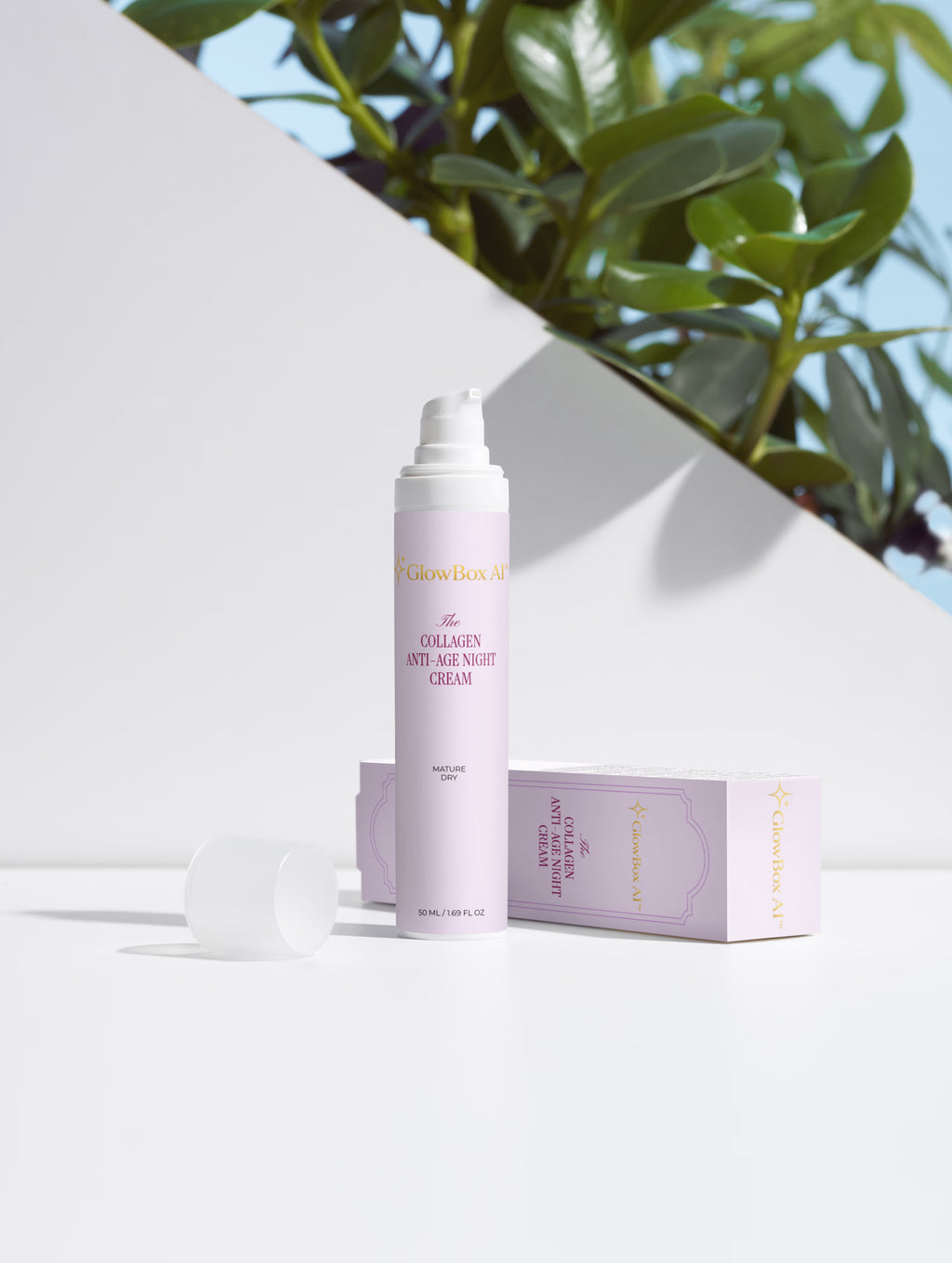 GlowBox AI™ Collagen Night Routine Collection Box