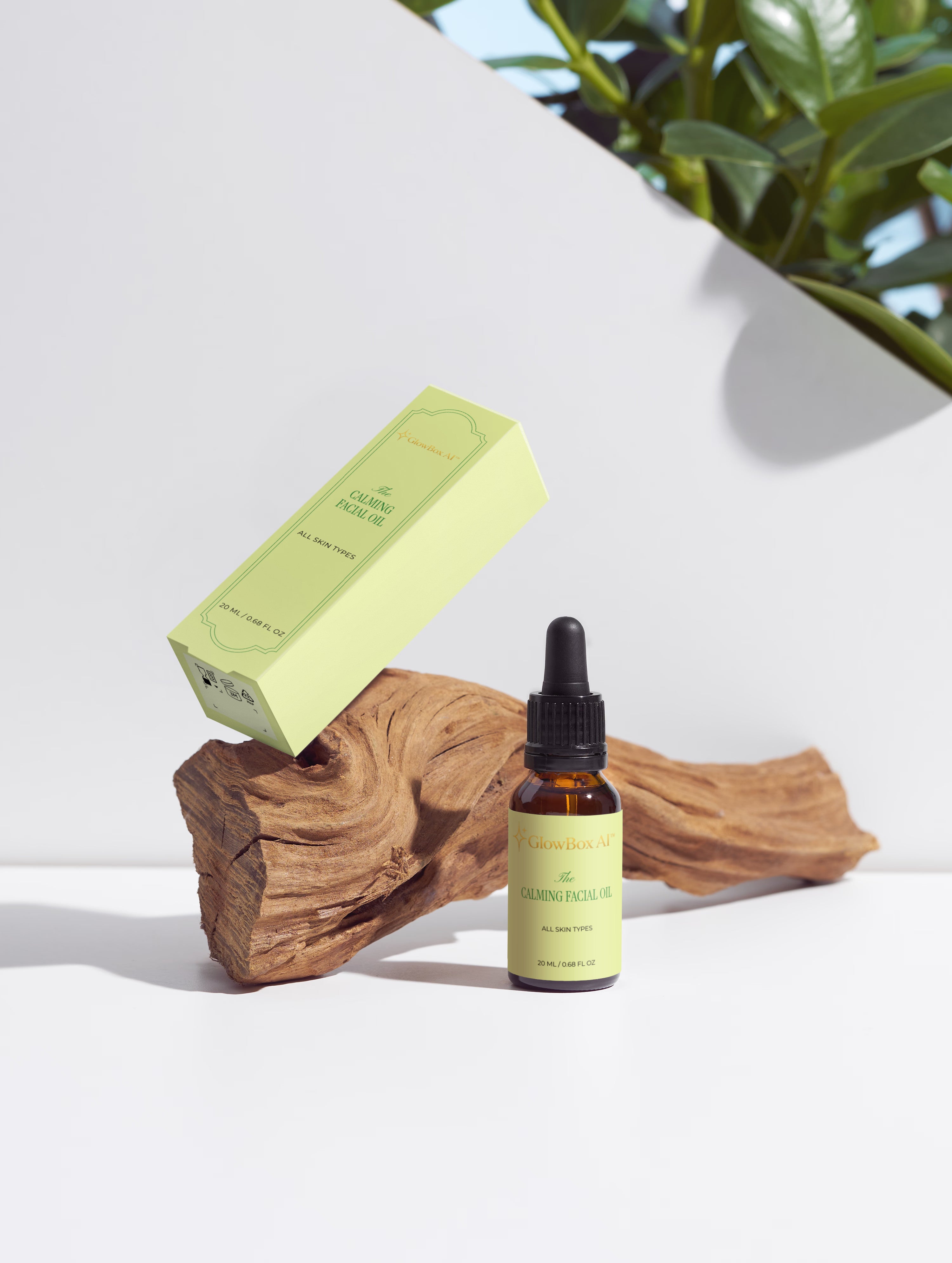 GlowBox AI™ Calming Facial Oil