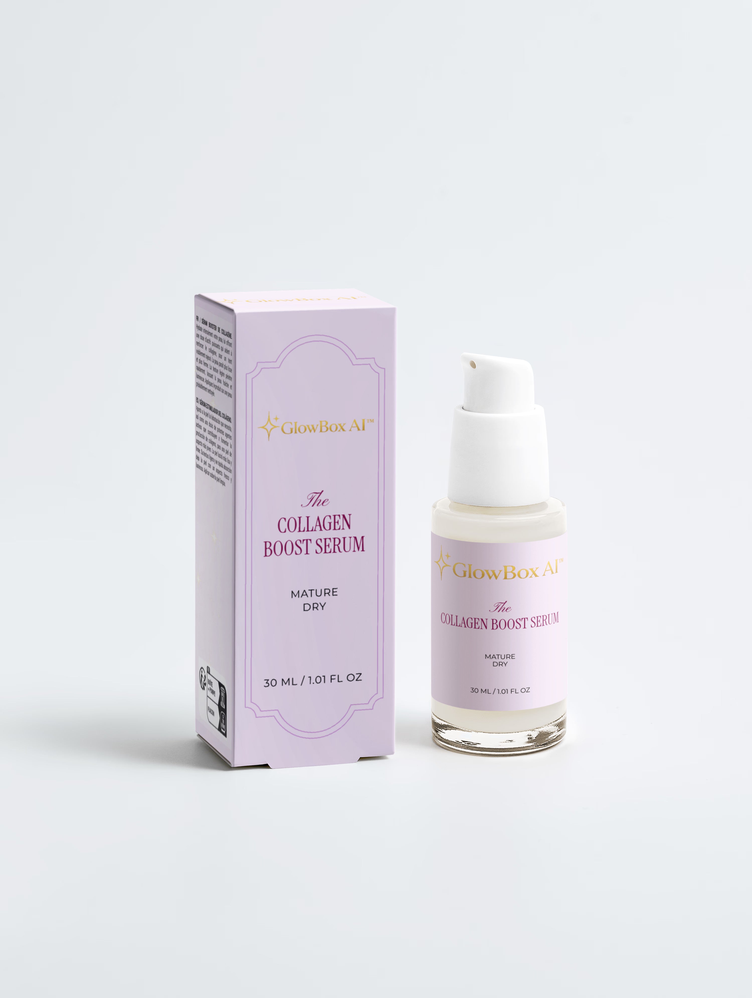GlowBox AI™ Collagen Night Routine Collection Box