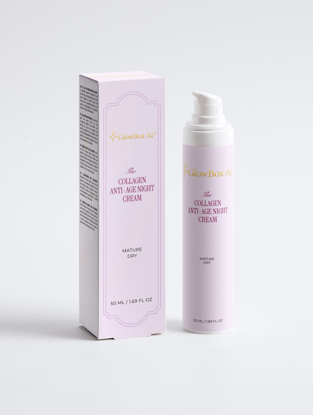 GlowBox AI™ Collagen Night Routine Collection Box