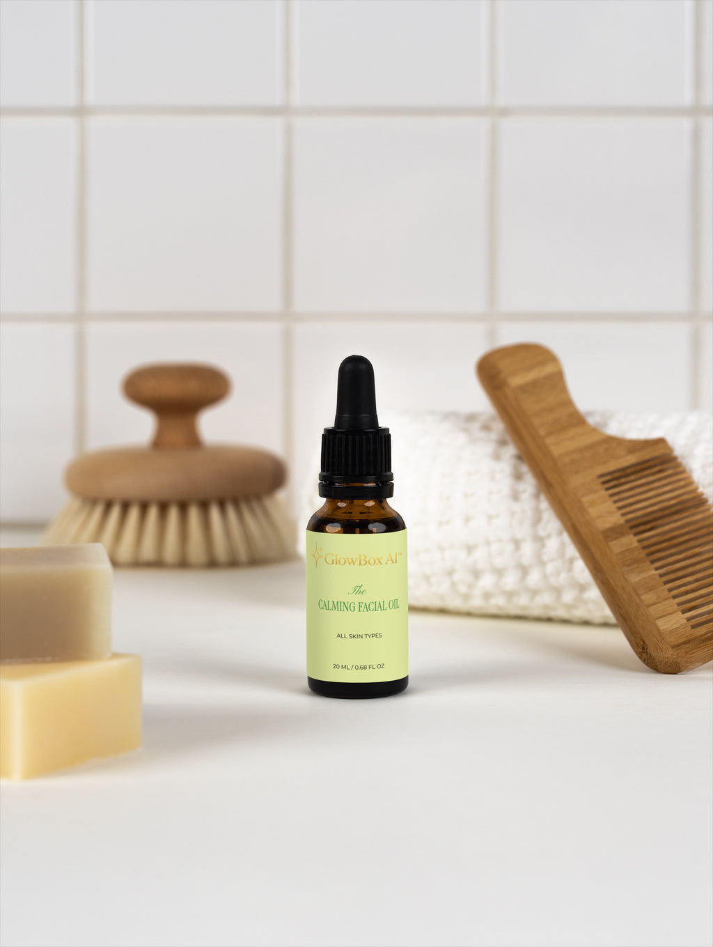 GlowBox AI™ Calming Facial Oil