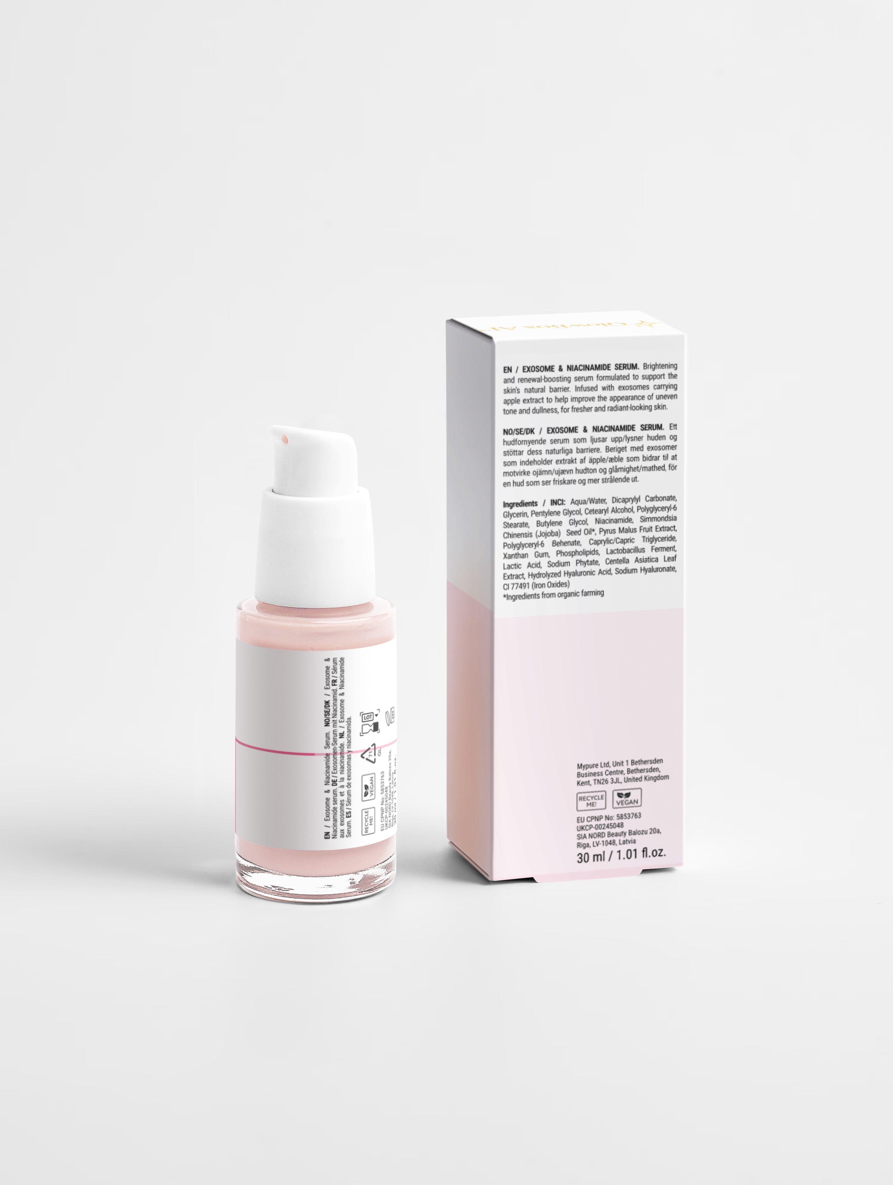 GlowBox AI™ Exosome & Niacinamide Serum
