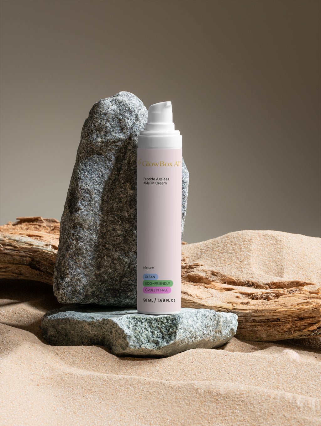 GlowBox AI™ Peptide Ageless AM/PM Cream | Anti-Aging Peptide Moisturizer