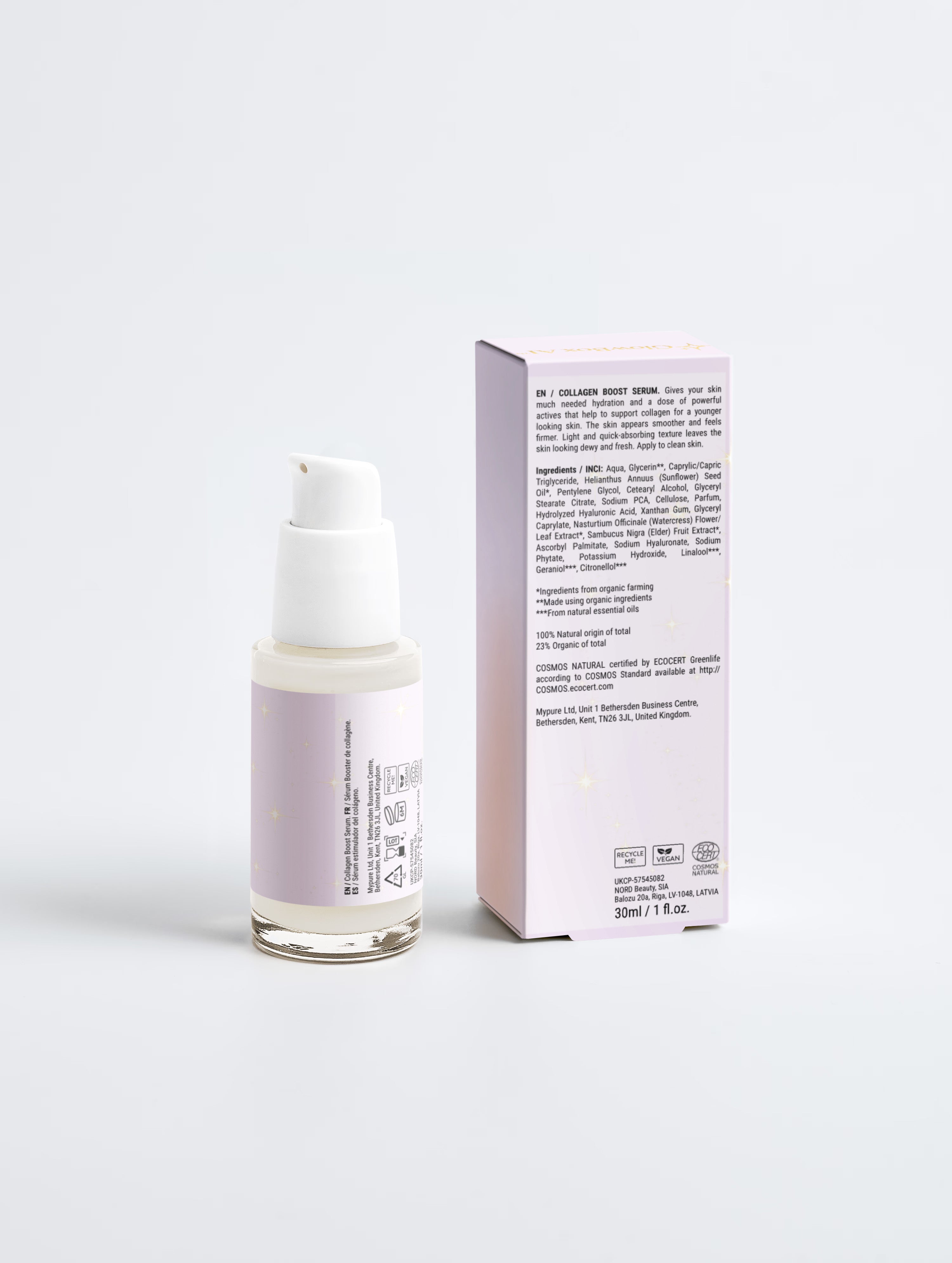 GlowBox AI™ Collagen Night Routine Collection Box