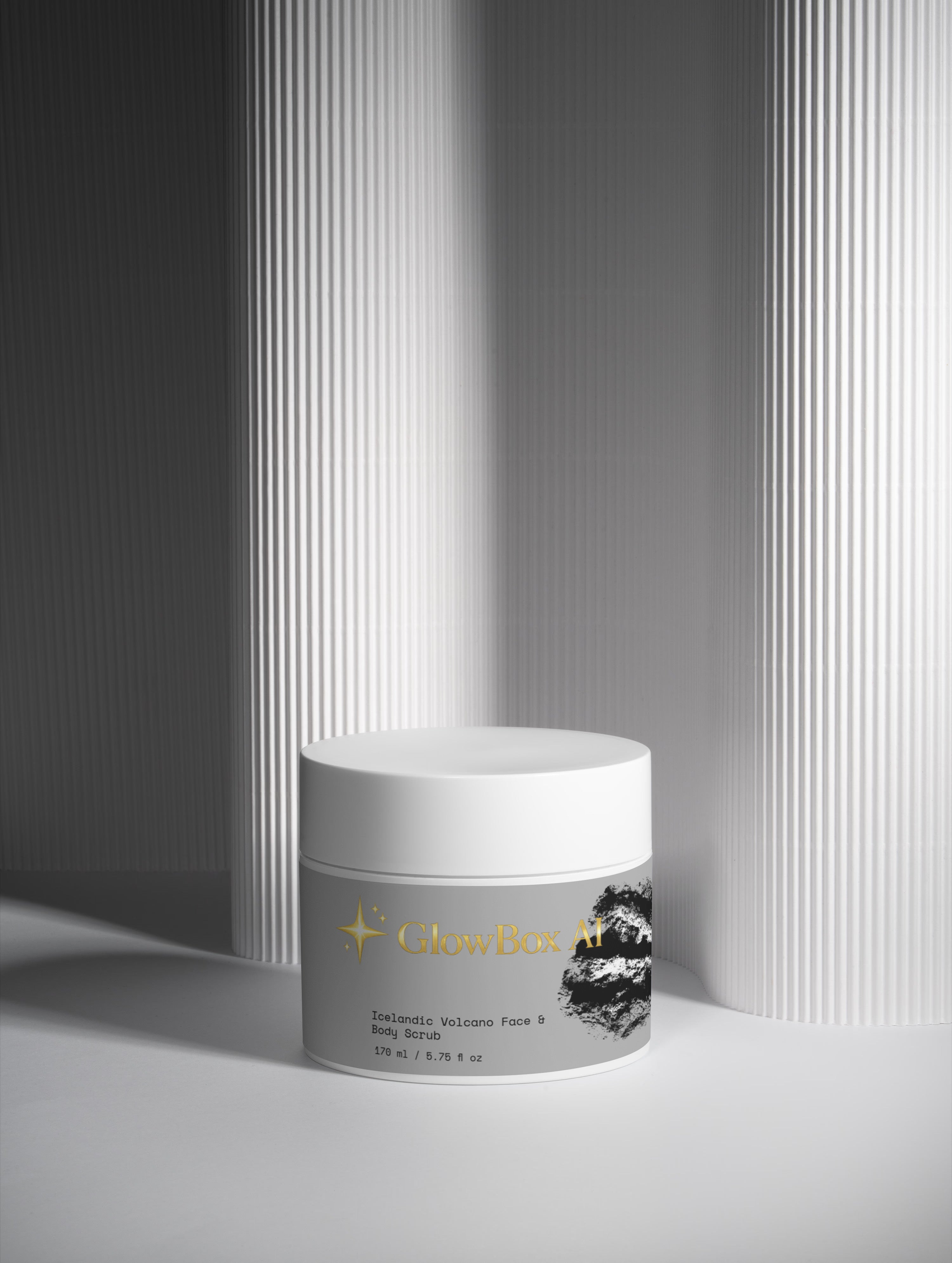 GlowBox AI™ Icelandic Volcano Face & Body Scrub