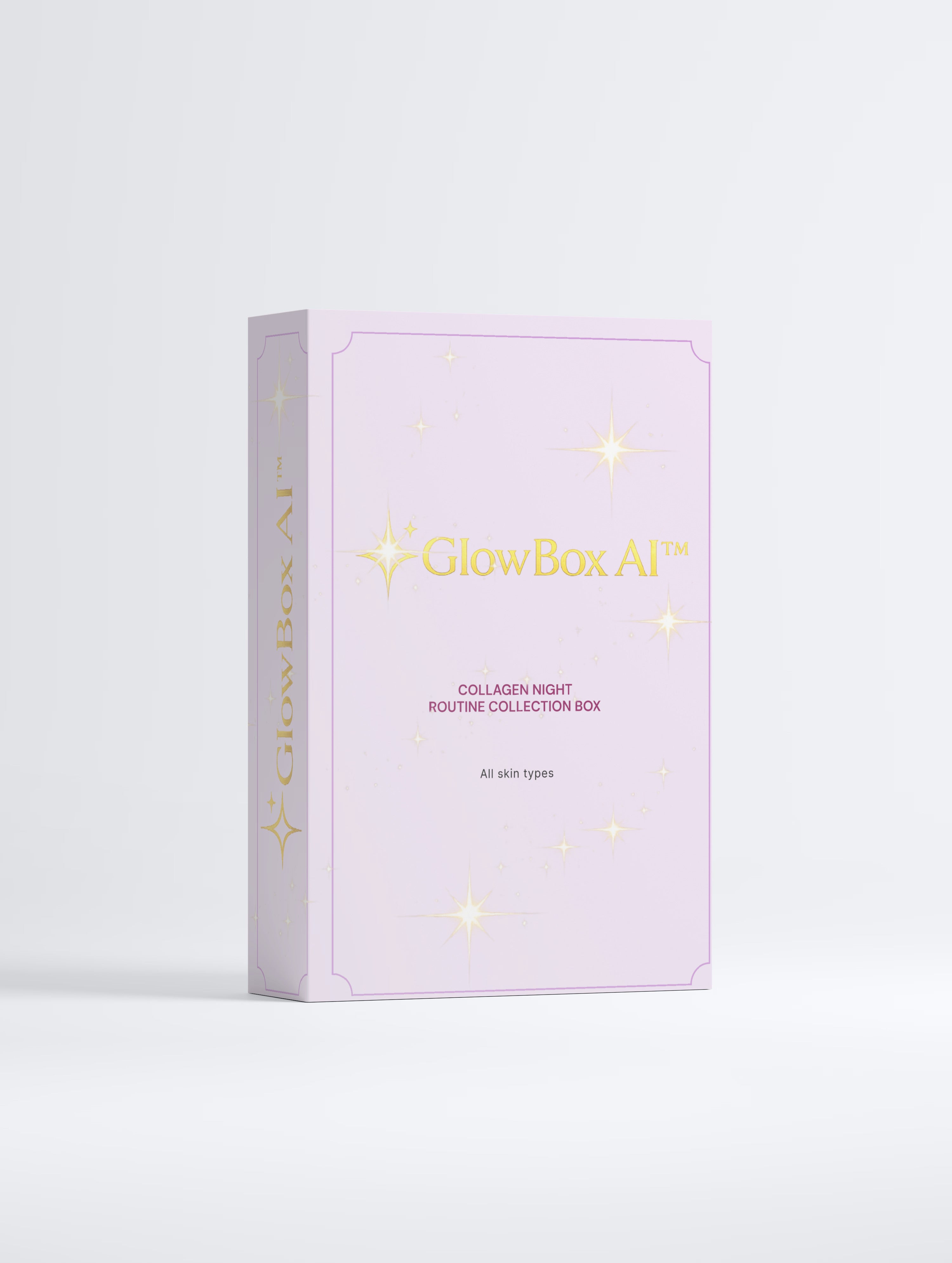 GlowBox AI™ Collagen Night Routine Collection Box