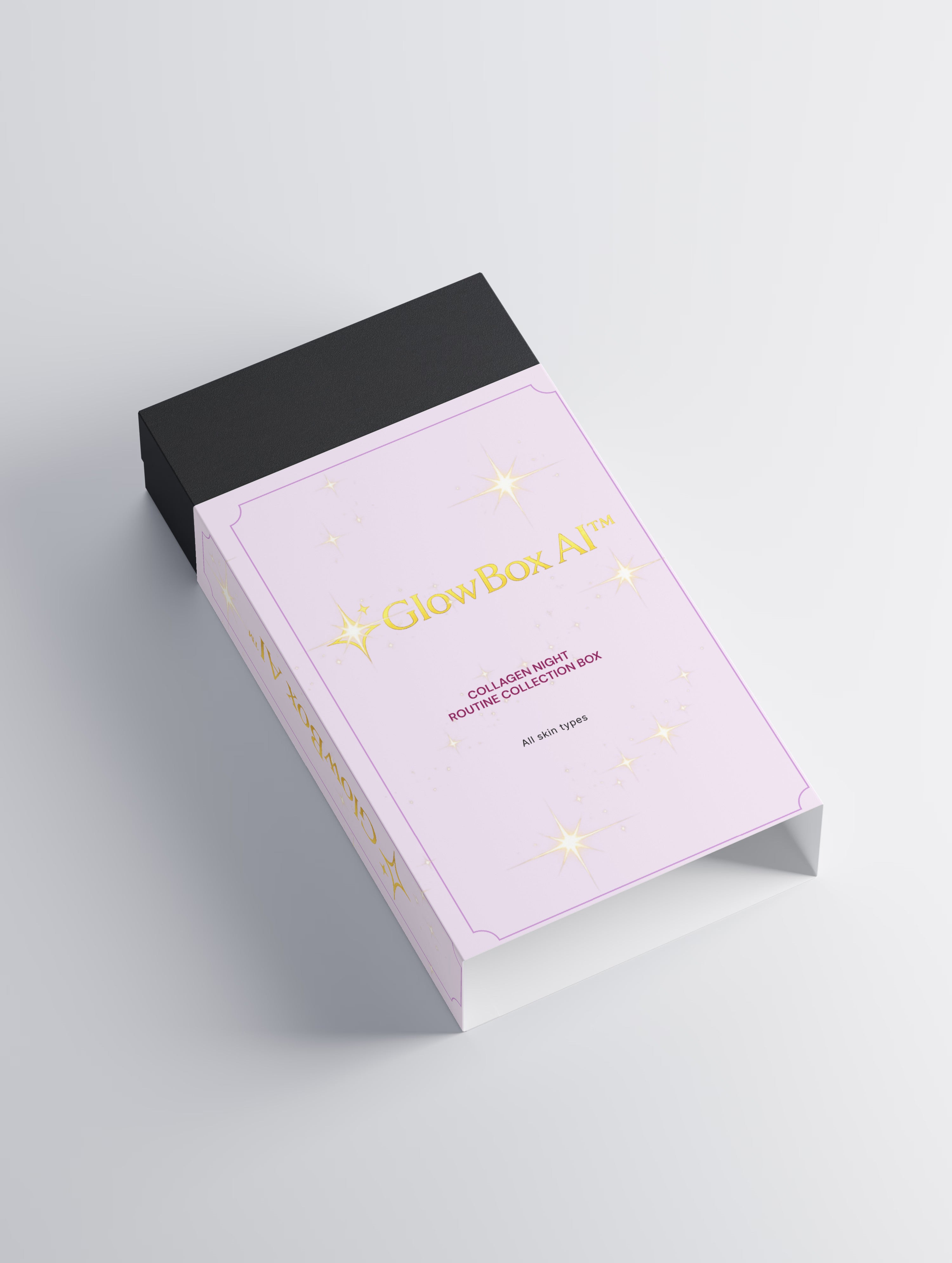 GlowBox AI™ Collagen Night Routine Collection Box