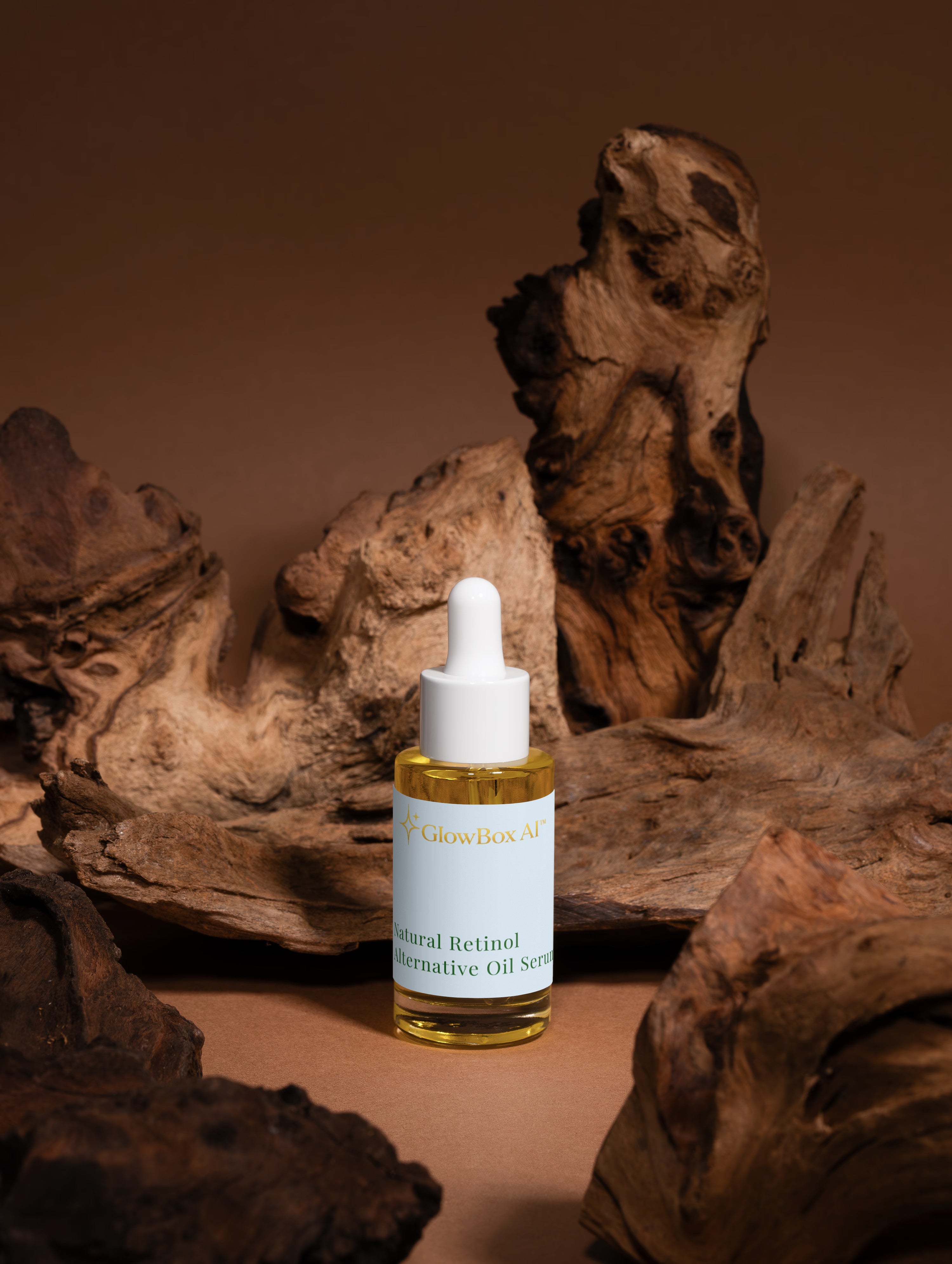 GlowBox AI™ Natural Retinol Alternative Oil Serum