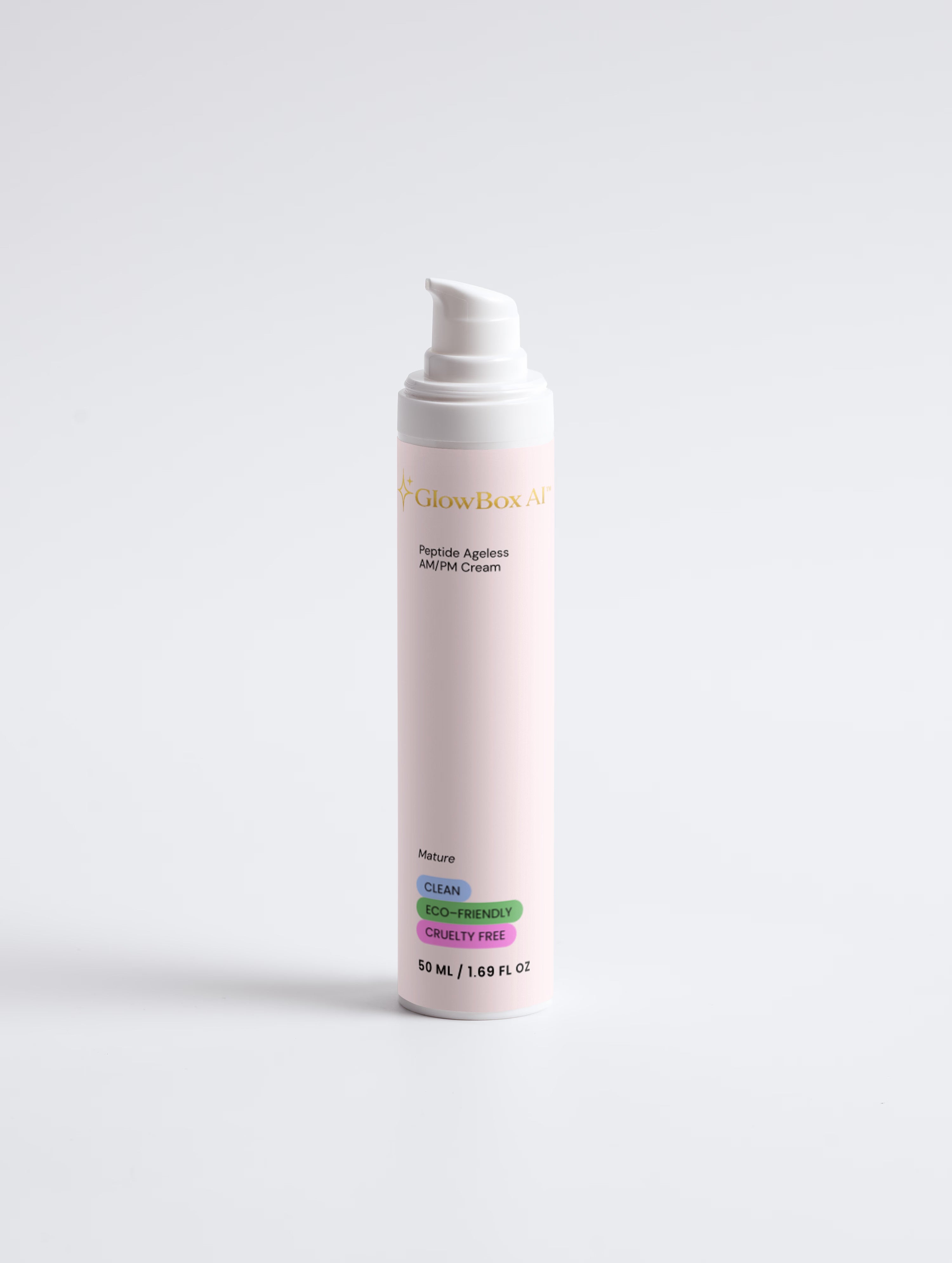 GlowBox AI™ Peptide Ageless AM/PM Cream | Anti-Aging Peptide Moisturizer