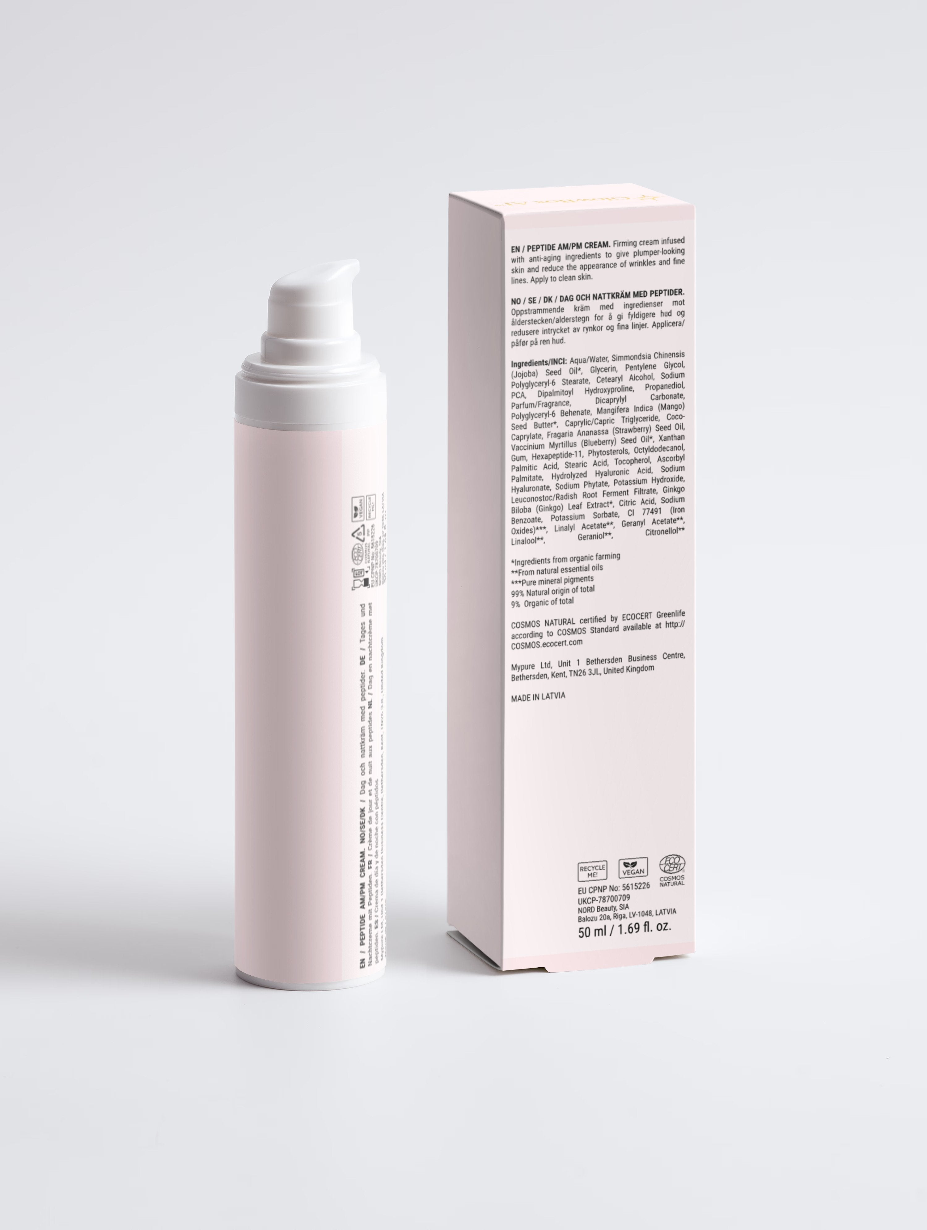 GlowBox AI™ Peptide Ageless AM/PM Cream | Anti-Aging Peptide Moisturizer