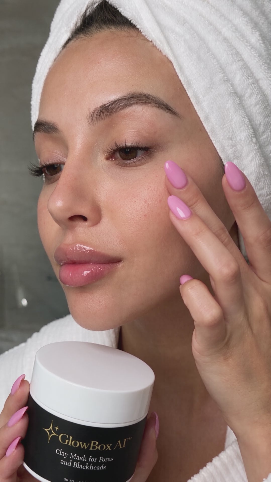 Purifying Clay Mask for Pores & Blackheads – White & Green Clay Formula