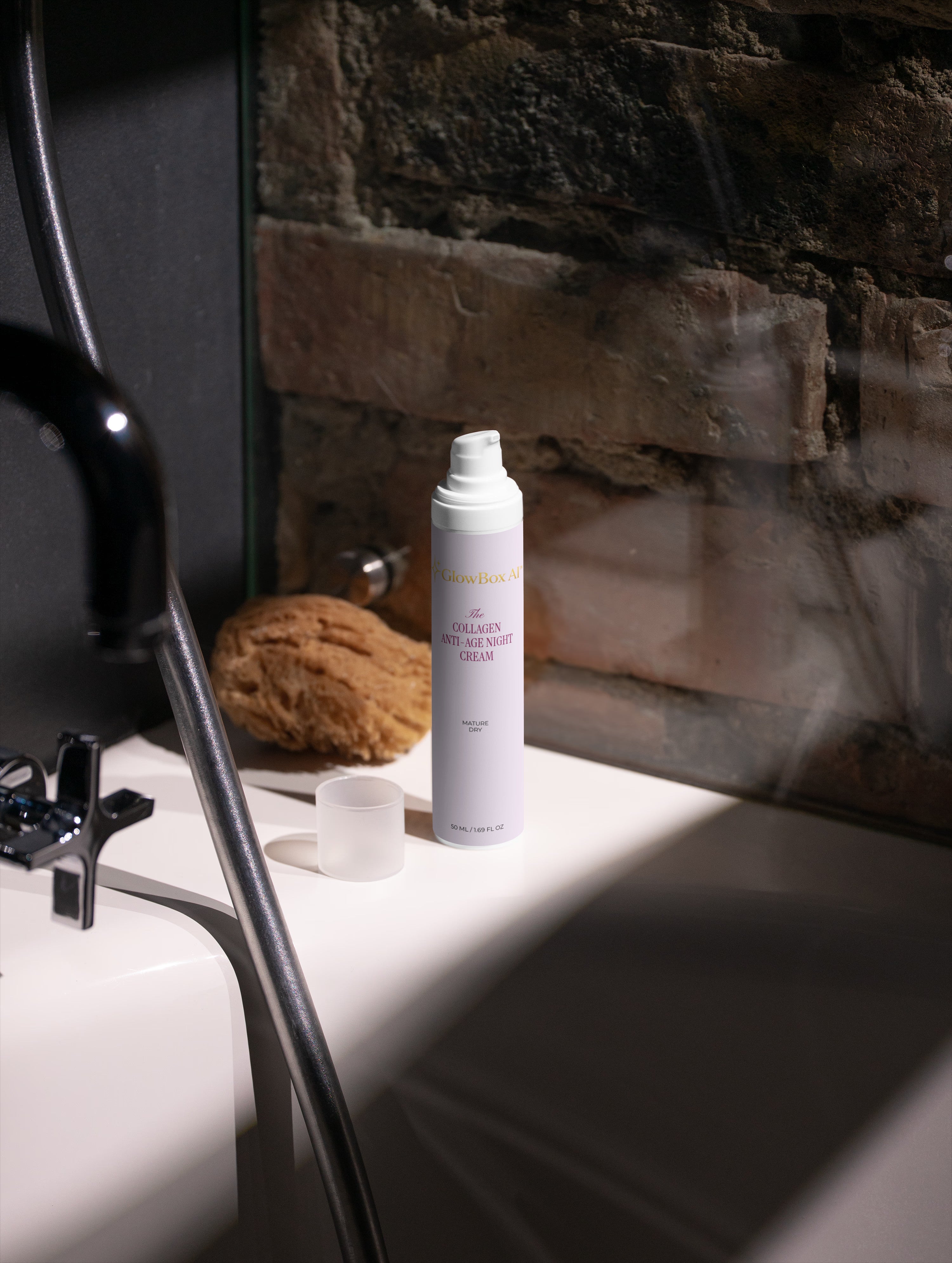 GlowBox AI™ Collagen Night Routine Collection Box