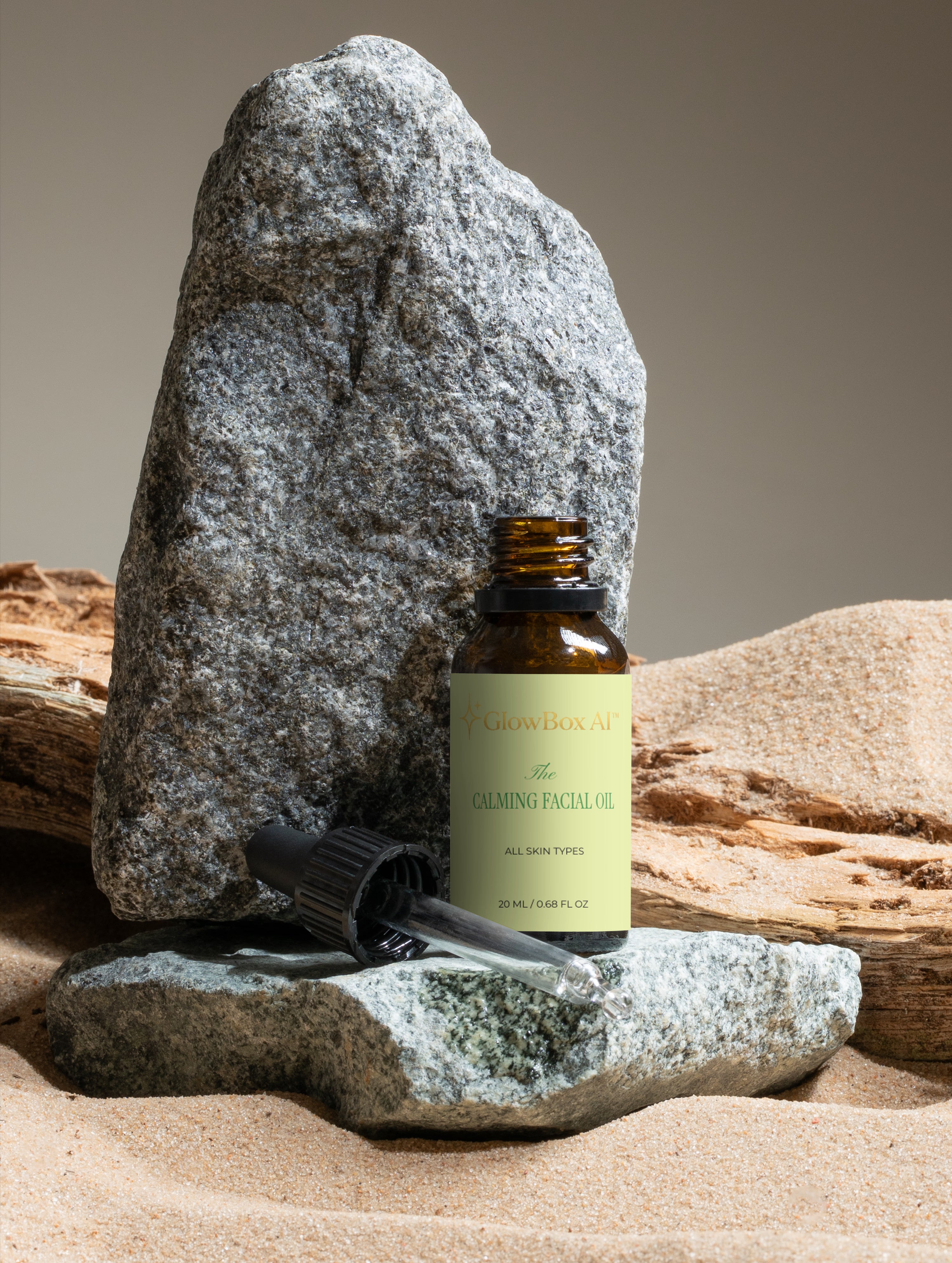 GlowBox AI™ Calming Facial Oil