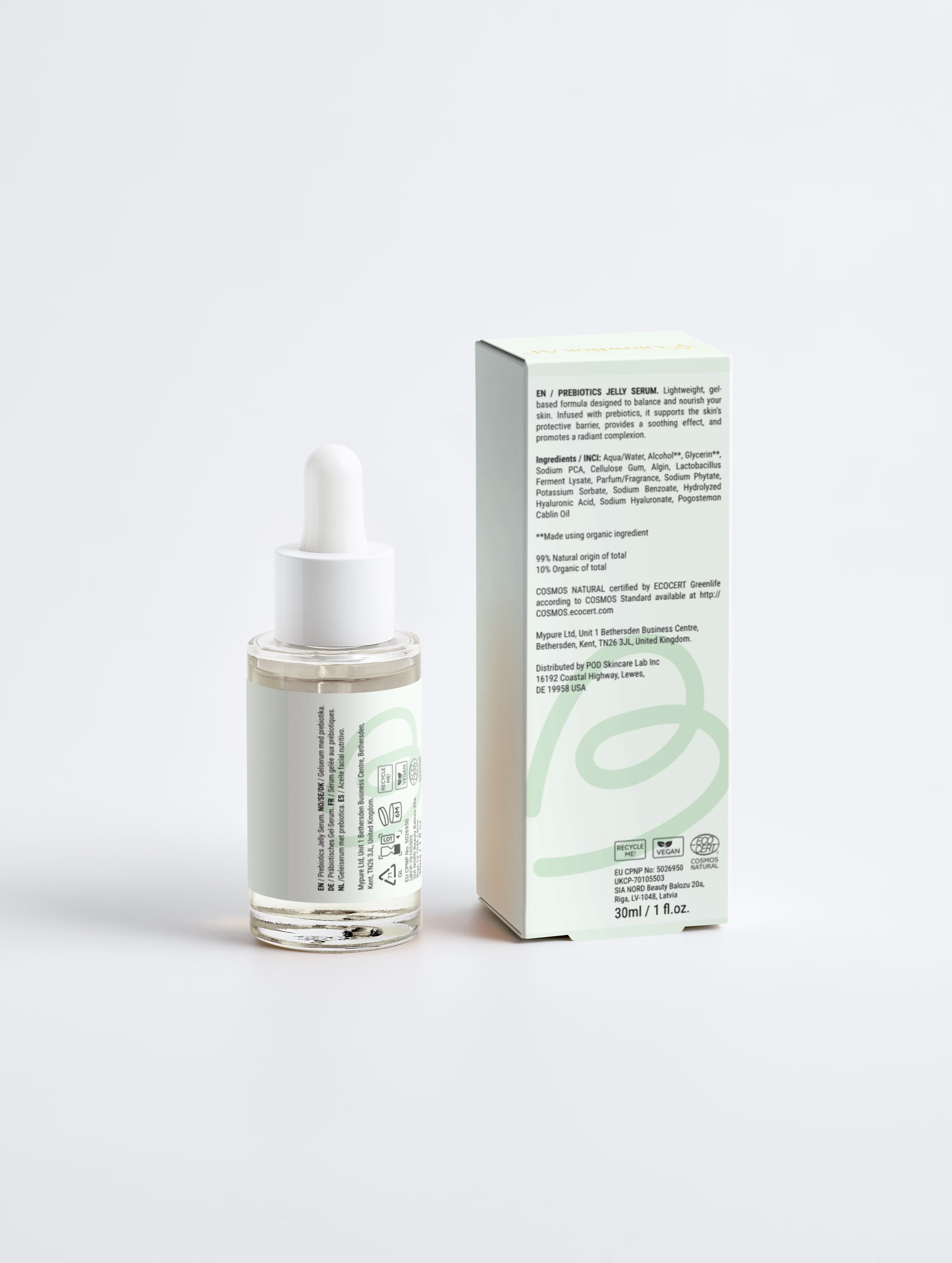 GlowBox AI™ Bioactive Prebiotics Jelly Serum